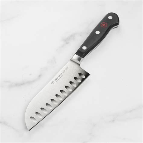 Wusthof Classic Santoku Knife - 5" Hollow Edge – Cutlery and More