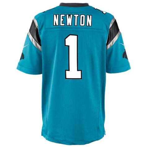 Mens Carolina Panthers Cam Newton Nike Panther Blue Elite Jersey ...