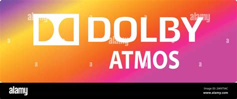 Dolby Atoms Logo colorful vector | Dolby Atoms sign | Sound system ...