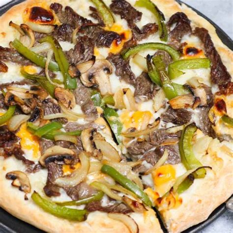 Dominos Philly Cheese Steak Pizza Recipe | Deporecipe.co