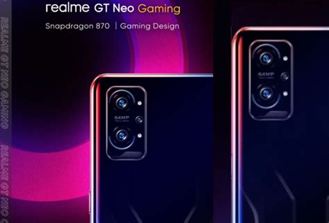 Realme GT Neo Gaming Has Design and Specs Revealed - GearOpen.com