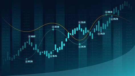 Stock market or forex trading graph in graphic concept 557107 Vector ...