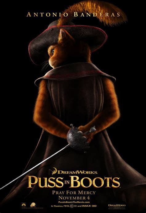 Teaser Estados Unidos - Cartel de El gato con botas (2011) - eCartelera