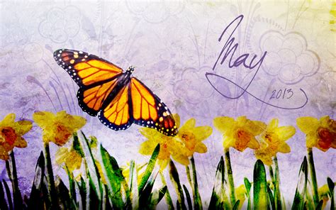 Desktop Wallpaper May 2013 Edition – Inspired by Dolly Parton's "Love Is like a Butterfly"