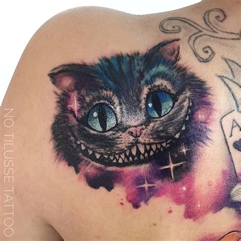 220+ Cheshire Cat Tattoo Designs (2020) Simple Small Meaningful Ideas | Tattoo Ideas 2020