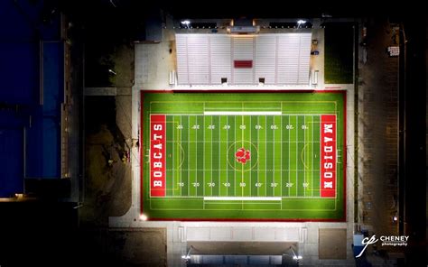 Madison-High-School-Football-Field-Top-Down – Qualite Sports Lighting