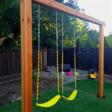 20+ Kids Play Garden Designs To Entice Your Kids Away From Gadgets | Swing set diy, Backyard fun ...