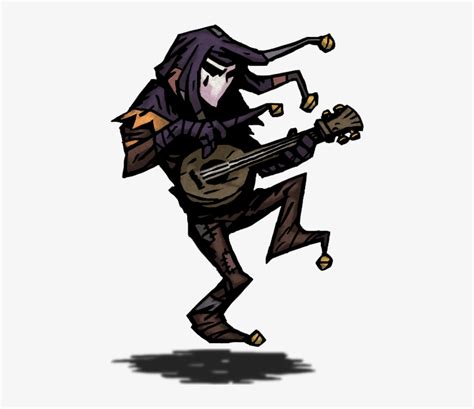 Darkest Dungeon Jester Playing Transparent PNG - 442x629 - Free ...