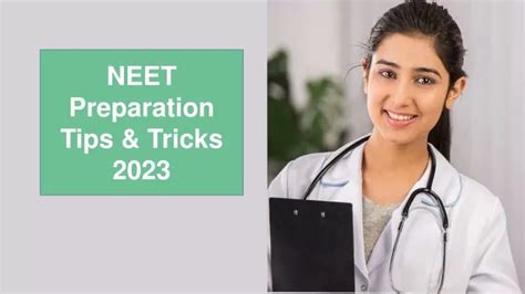 PPT - NEET Preparation Tips & Tricks 2023 PowerPoint Presentation, free download - ID:11575461