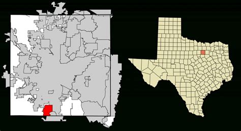 Crowley Texas Map | Free Printable Maps