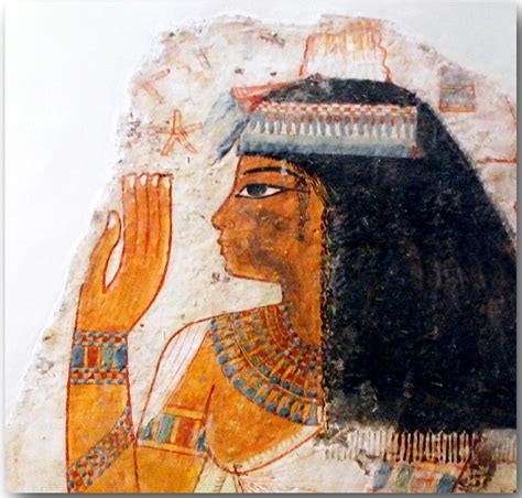 Women in Ancient Egyptian Art 027 | Lady Tjepu. Painted gess… | Flickr