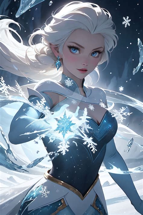 Elsa Power by 3dMoleck on DeviantArt