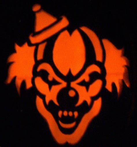 Evil Clown Stencils evil clown stencils scary clown holiday's - fright ...