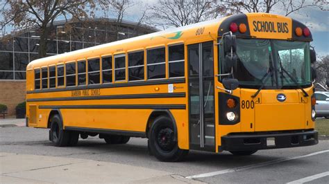 Blue Bird Delivers First Electric School Bus in Michigan to Dearborn ...