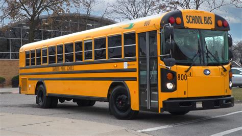 Blue Bird Delivers First Electric School Bus in Michigan to Dearborn ...