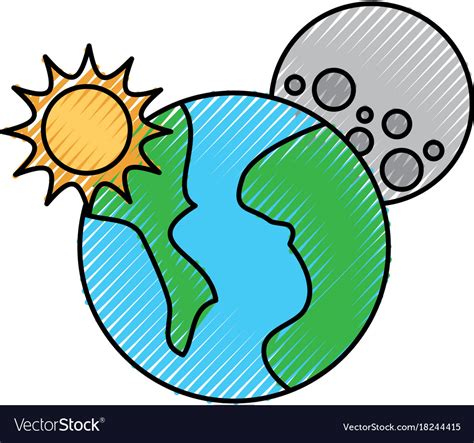 Earth Moon Sun Clipart Images