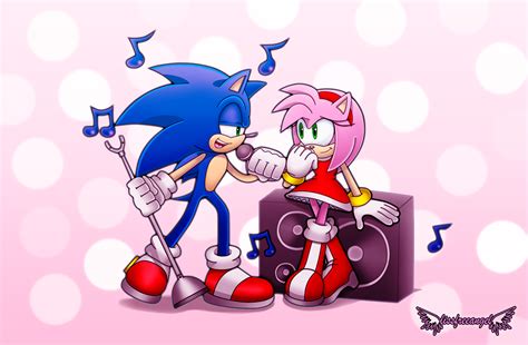 Sonic sing by lissfreeangel on DeviantArt