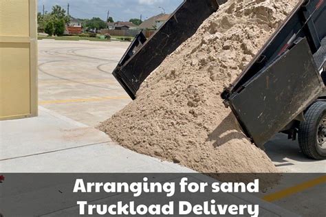 How Much Is A Dump Truck Load Of Sand? - Brads Cartunes