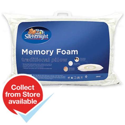 Silentnight Memory Foam Pillow | Home Bargains