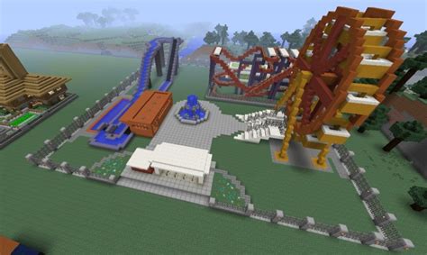 Andrew Land amusement park Minecraft Map