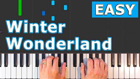 Winter Wonderland - EASY Piano Tutorial - YouTube