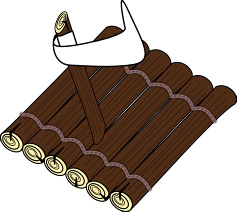 Log Raft Clip Art at Clker.com - vector clip art online, royalty free & public domain