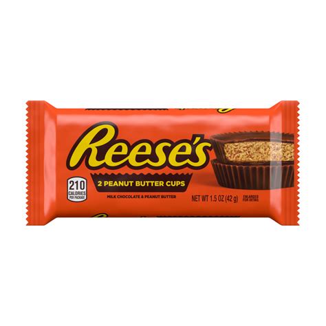 Reese'S Milk Chocolate Peanut Butter Cups Png Transparent Background