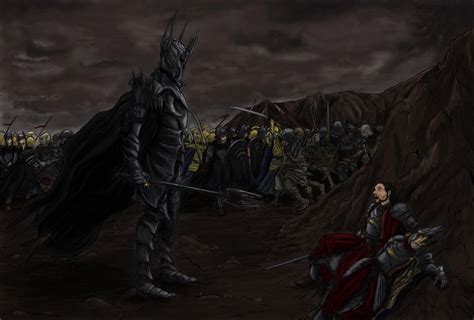 Sauron vs Isildur by maiwand85 on DeviantArt