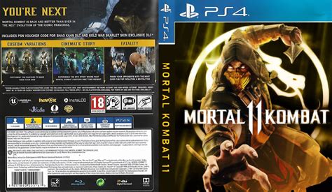 Mortal Kombat 11 Cover PS4 : r/customcovers