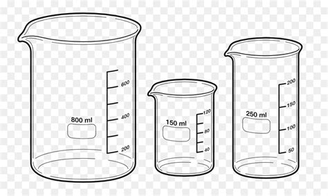 Beaker clipart 100 ml, Beaker 100 ml Transparent FREE for download on WebStockReview 2024