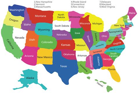 usa map - Bing images