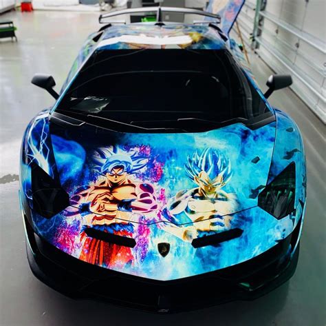 Dragon Ball Z Lamborghini Aventador SVJ Is Over 9000 - autoevolution