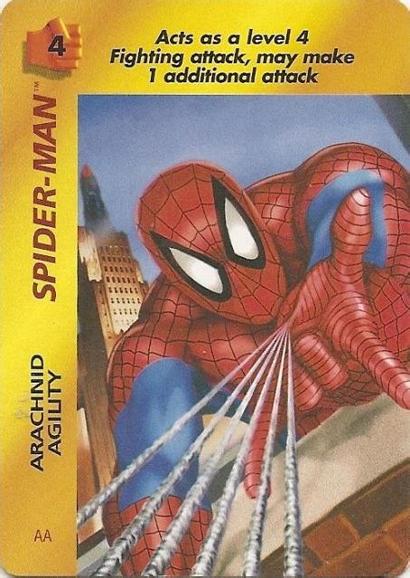 Spider-Man - Arachnid Agility (MVOP) | CardGuide Wiki | Fandom