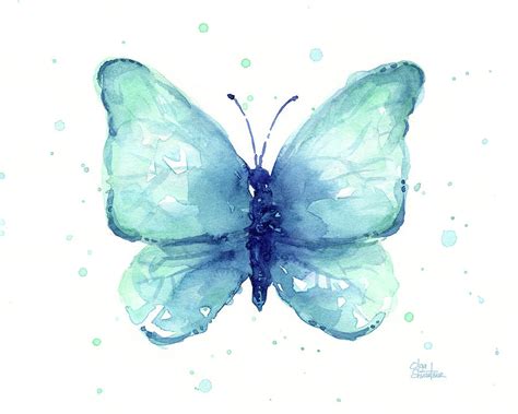 Butterfly Watercolor Painting at PaintingValley.com | Explore ...