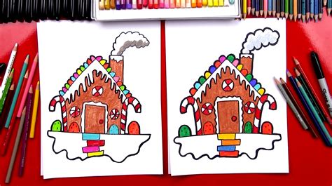 Christmas Drawings For Kids Candy - How to Draw Christmas Stuff Things - Cute Candy Cane ...