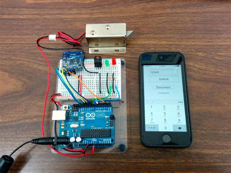 Controlling a Lock with an Arduino and Bluetooth LE - Make: | Arduino ...