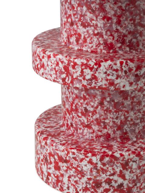 Normann Copenhagen Bit stool, stack, red | Finnish Design Shop