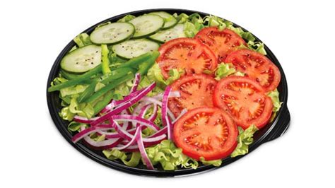 Subway: Veggie Delite Salad | Healthy Vegetarian Fast Food Options | POPSUGAR Fitness Photo 3