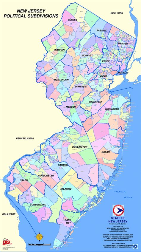 Map of New Jersey political subdivisions [1800x3212] : r/ImagesOfNewJersey