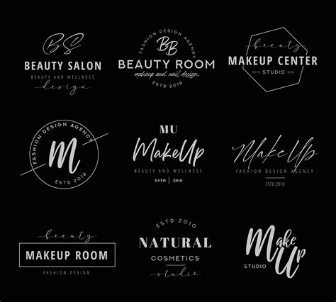 9 Free Makeup Logo Templates (AI, PSD)