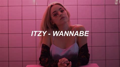 ITZY "WANNABE" Easy Lyrics - YouTube