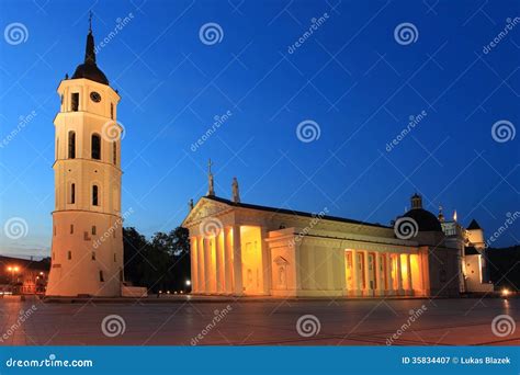 Vilnius stock image. Image of sunset, roman, lithuania - 35834407