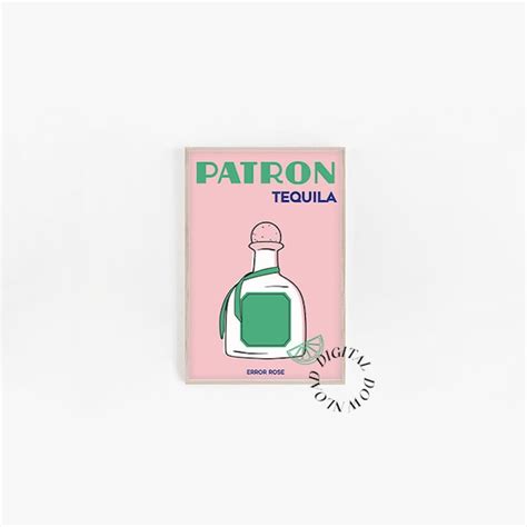 Patron Tequila - Etsy