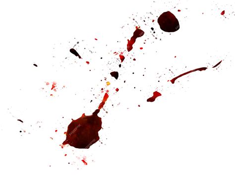 Premium Vector | Vector of blood splatter stain overlay isolated on ...