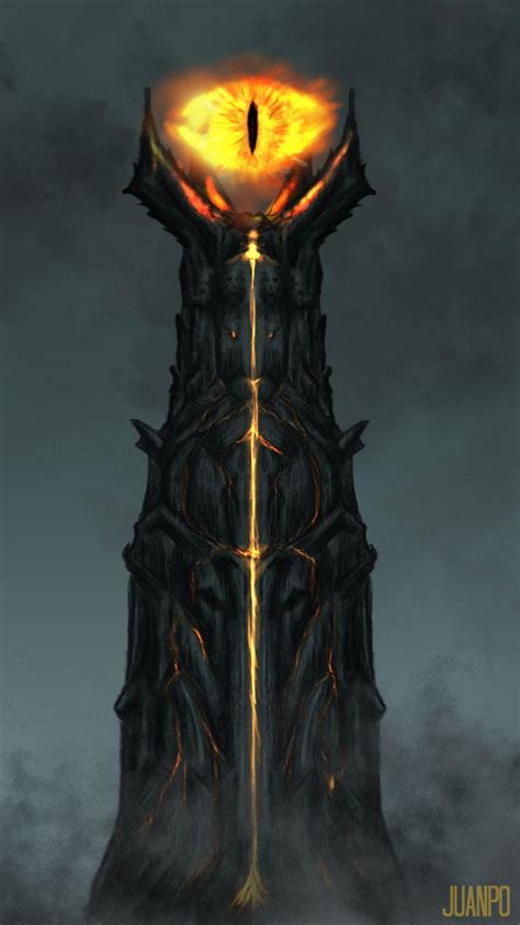 Mordor tower sauron by xjuanpox on DeviantArt