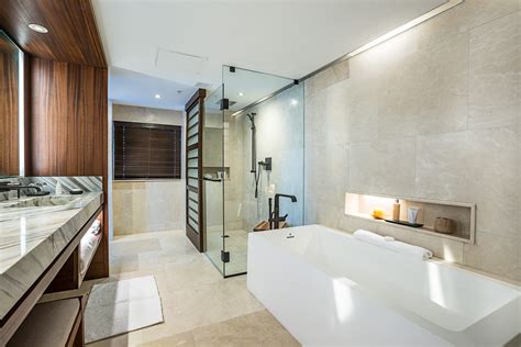 Nobu Hotel Miami Beach Suite Bathroom - Adam Goldberg Photography