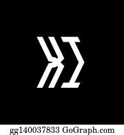 200 Xi Logo Monogram Design Template Clip Art | Royalty Free - GoGraph