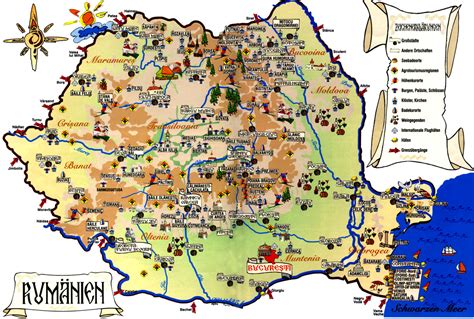 Maps of Romania | Detailed map of Romania in English | Tourist map of Romania | Road map Romania ...