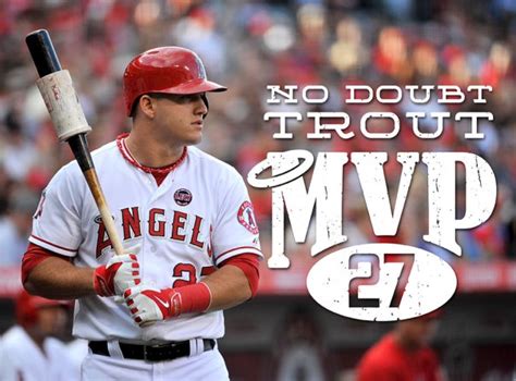 No Doubt. 2014 MVP, Mike Trout | I Love Mike Trout