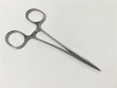 Hemostatic clamp stock photo. Image of hemostatic, doctors - 17377912